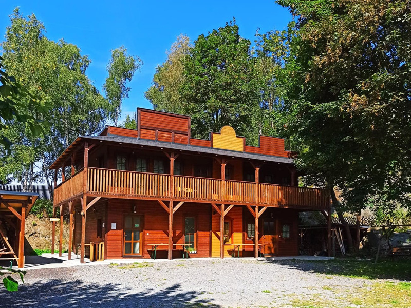 Westernový hotel - banner podstránky